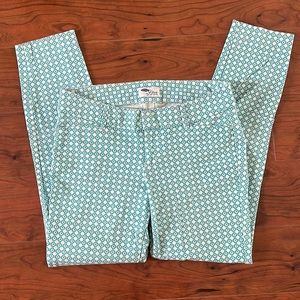 COPY - Old Navy Blue and White Diamond Trouser Dress Pants